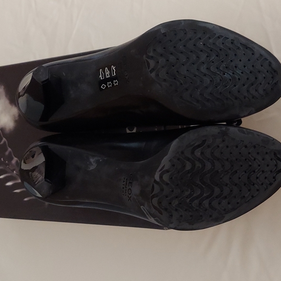 Geox Respira black heels made in Italy - Picture 4 of 5